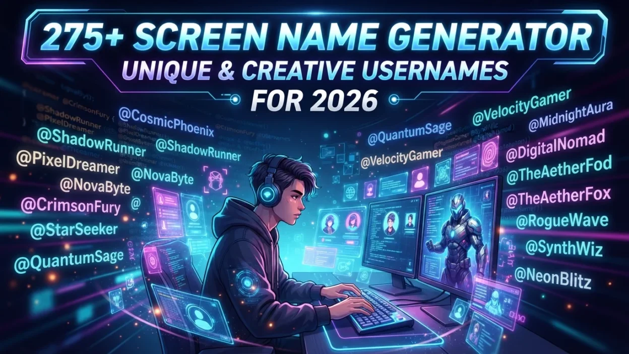 Screen Name Generator