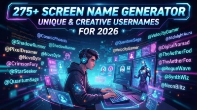 Screen Name Generator