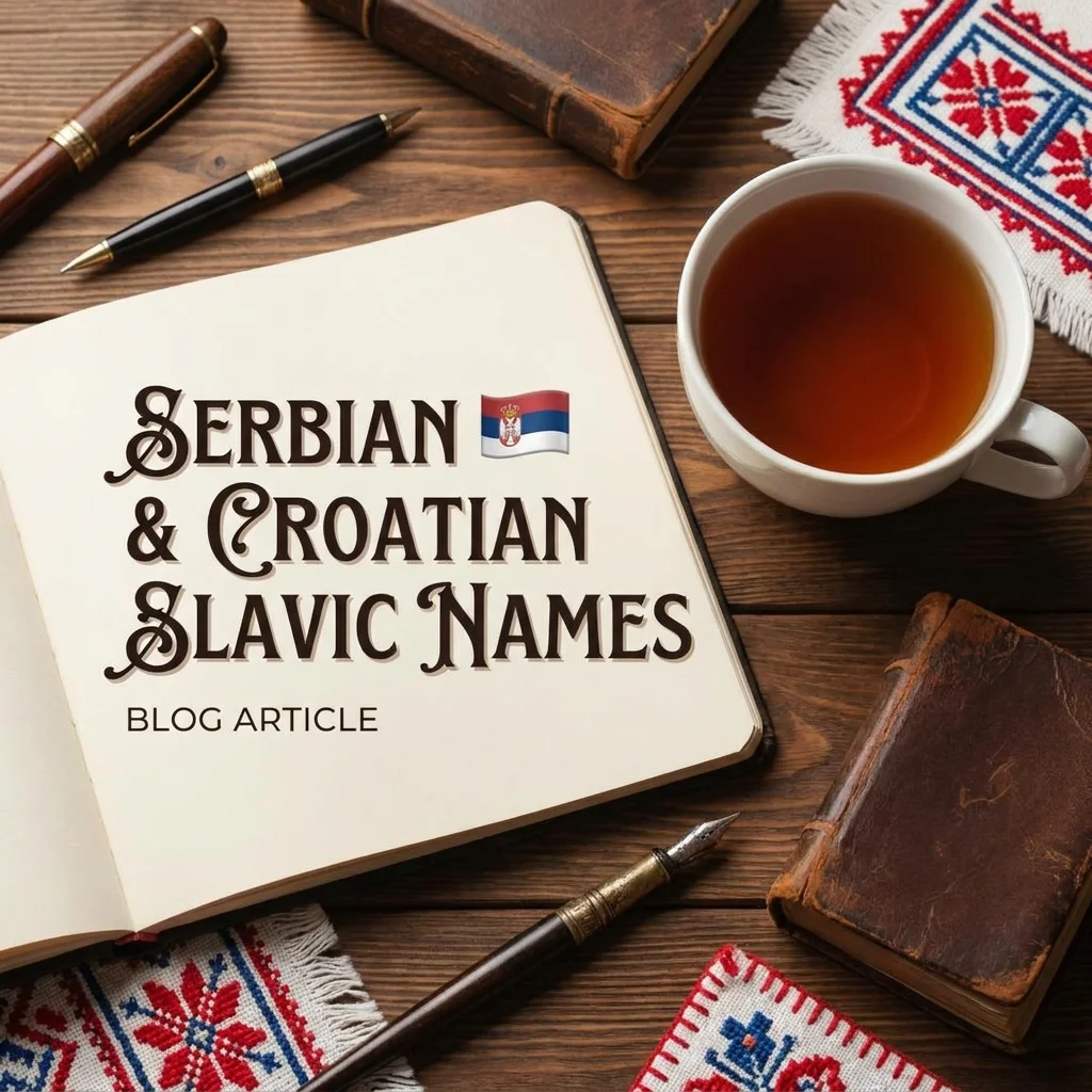 🇷🇸 Serbian & Croatian Slavic Names