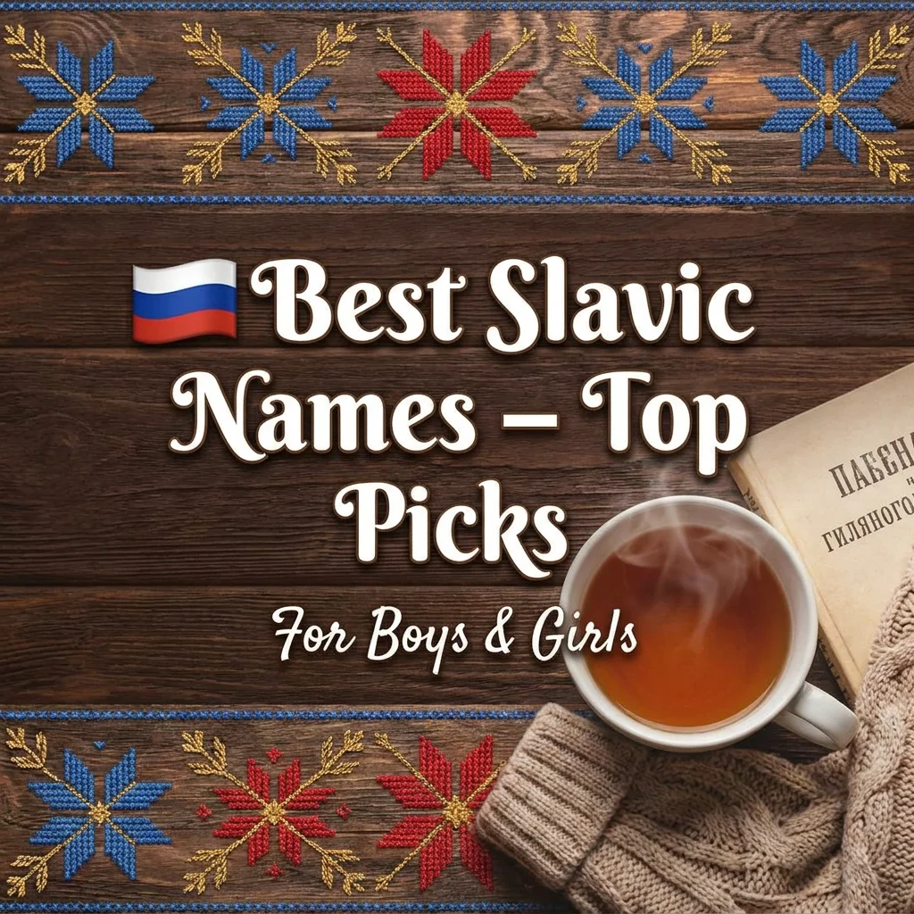 🇷🇺 Best Slavic Names – Top Picks