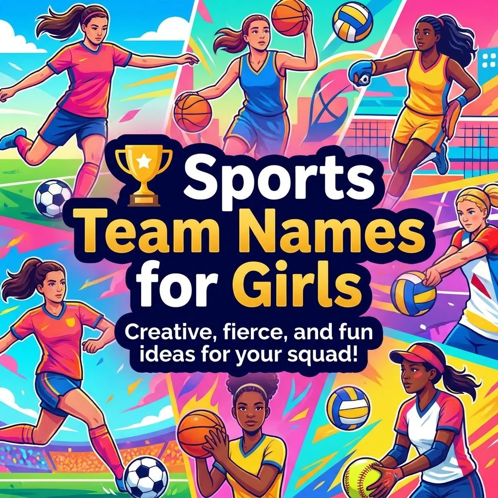 🏆 Sports Team Names for Girls