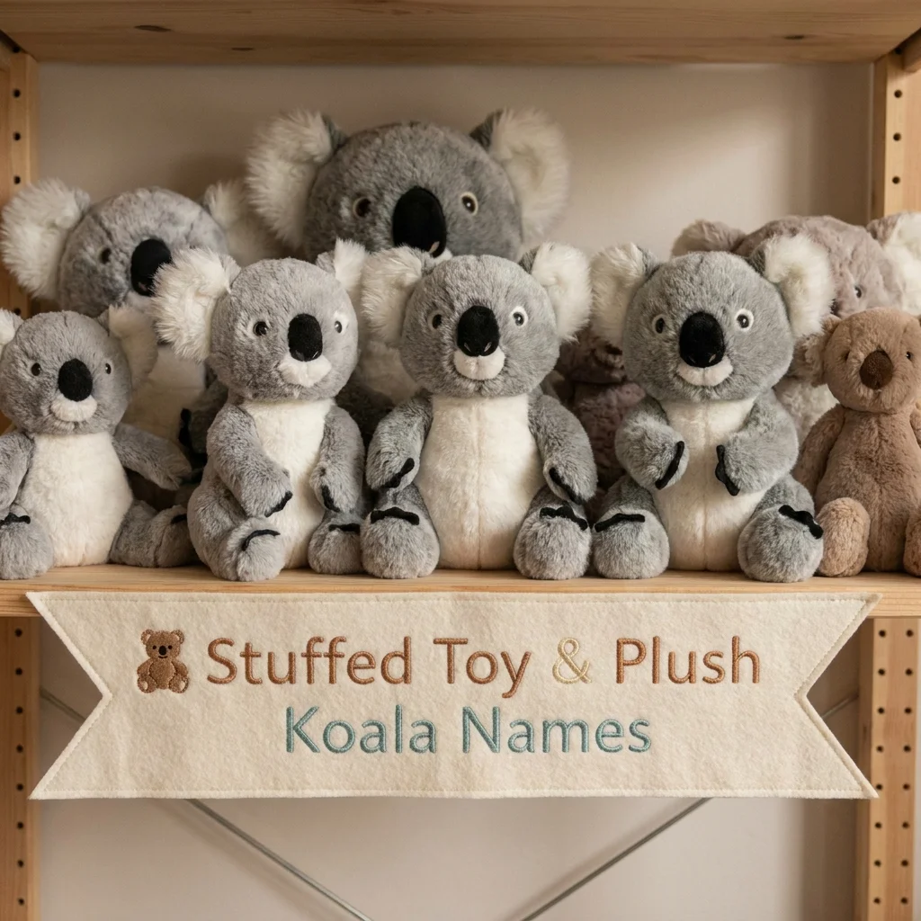 🧸 Stuffed Toy & Plush Koala Names