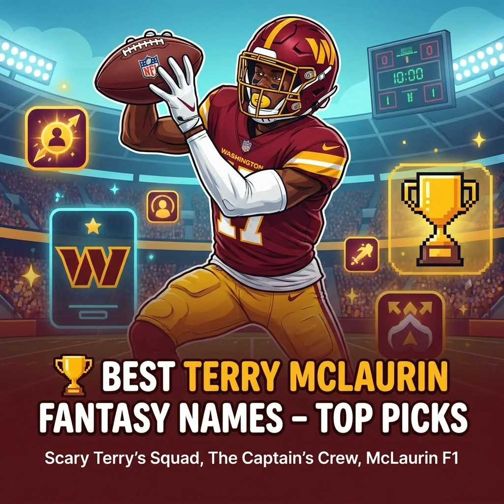🏆 Best Terry McLaurin Fantasy Names – Top Picks