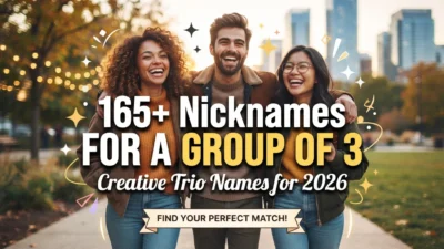 Nicknames for a Group of 3