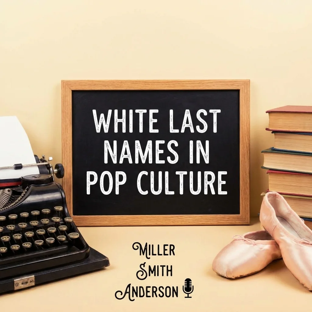 🩰 White Last Names in Pop Culture