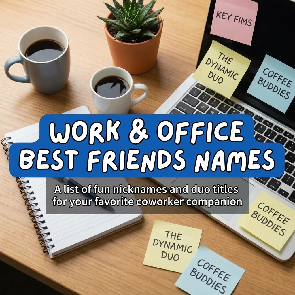 ๐ผ Work & Office Best Friends Names