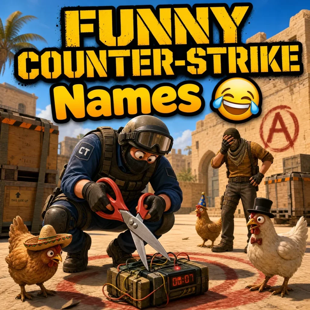 Funny Counter-Strike Names 😂