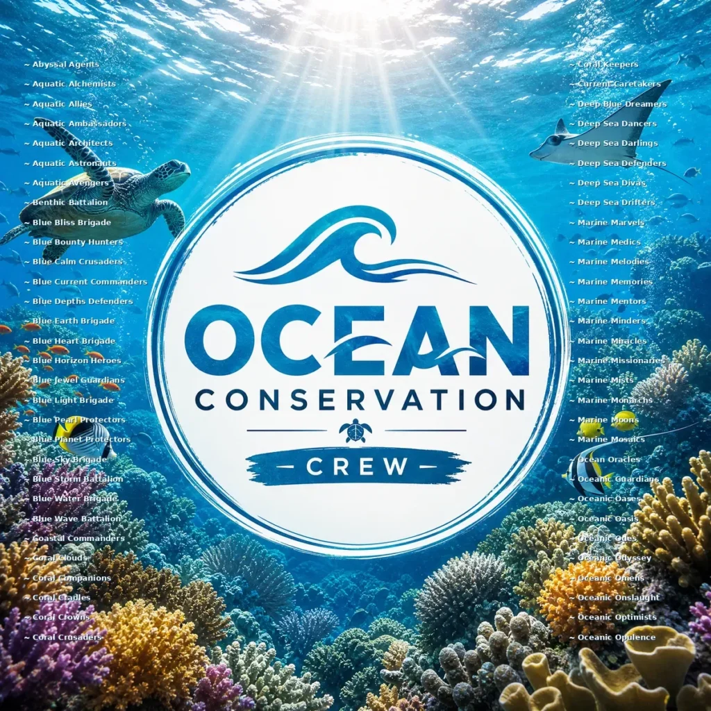 Ocean Conservation Crew 🌊