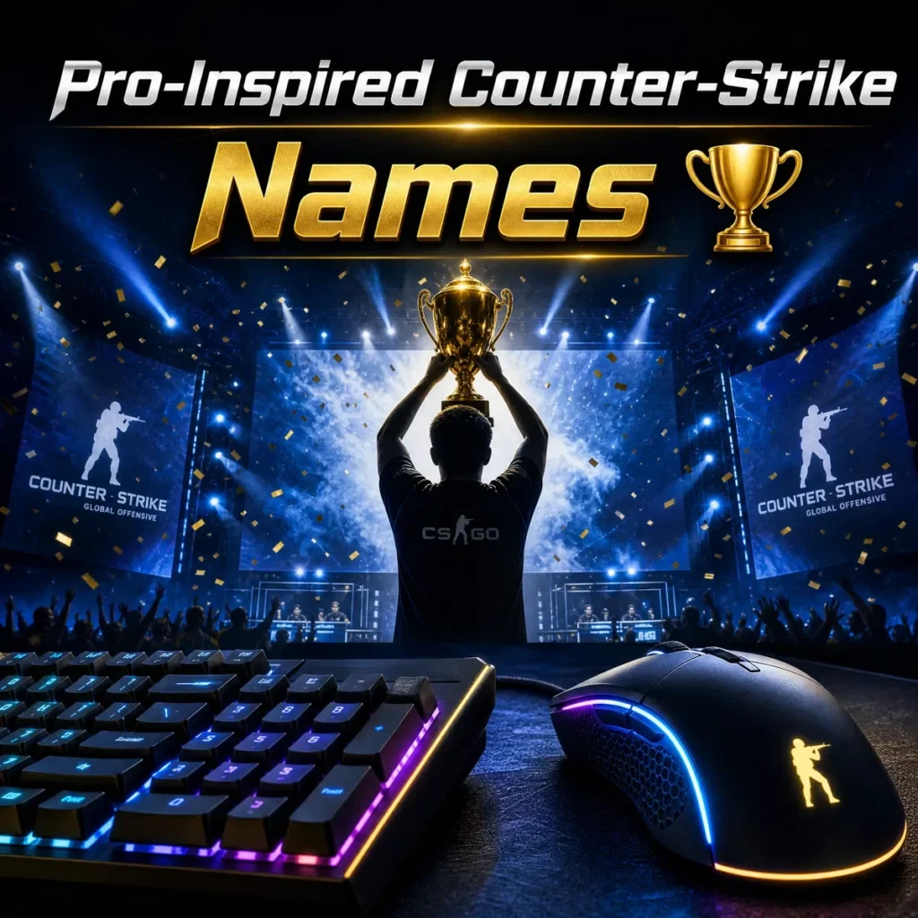 Pro-Inspired Counter-Strike Names 🏆