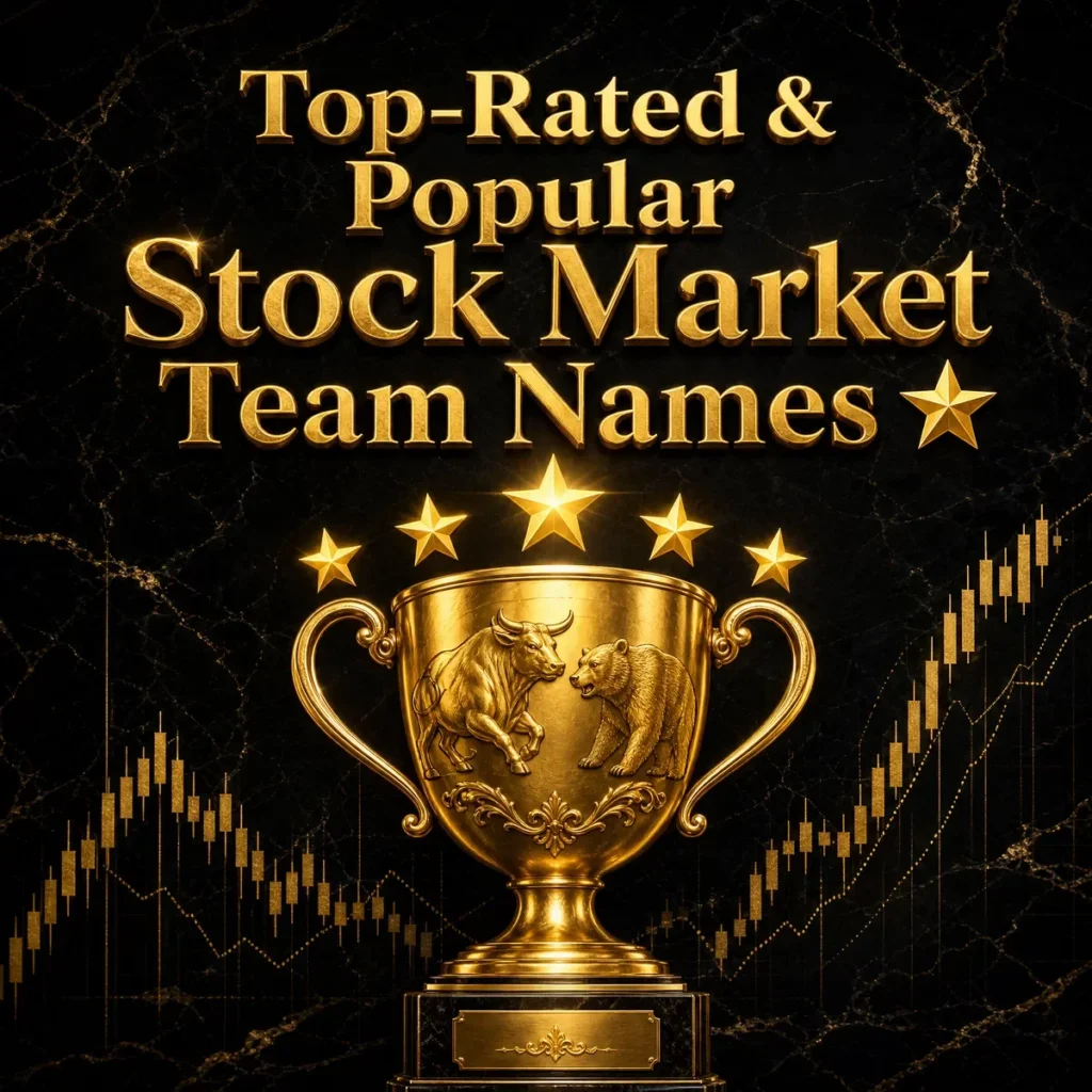 Top-Rated & Popular Stock Market Team Names ⭐