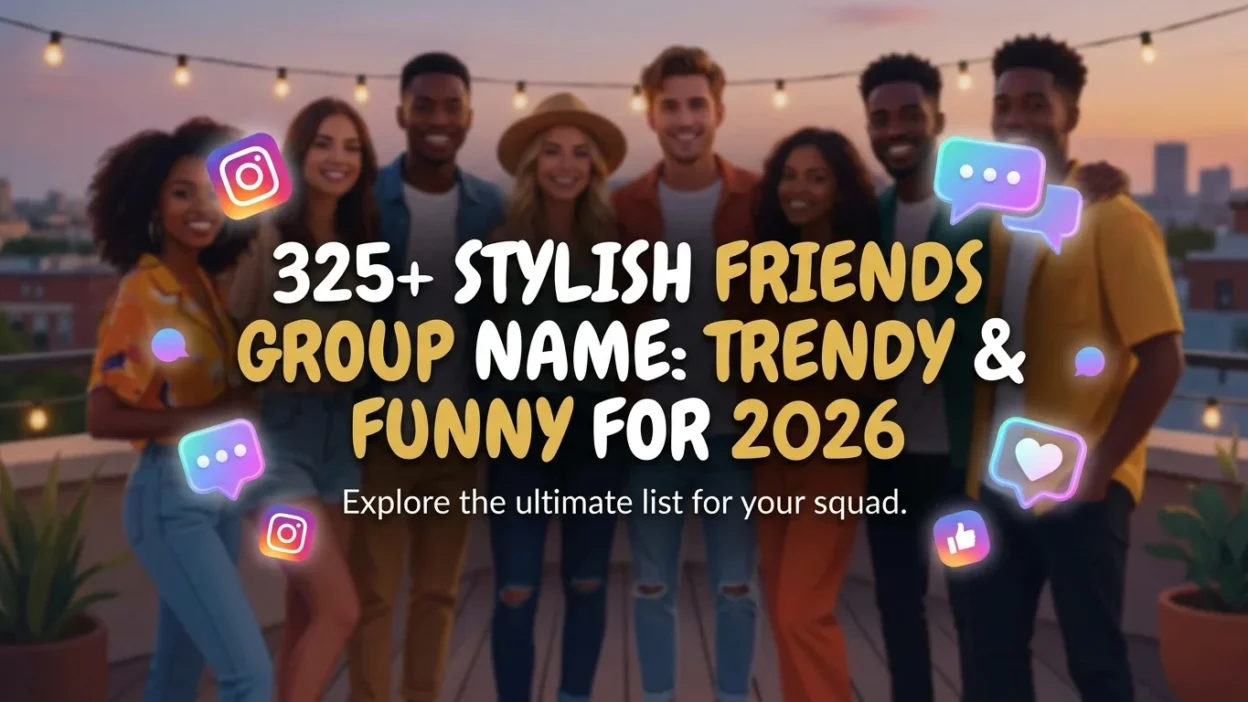 Stylish Friends Group Name