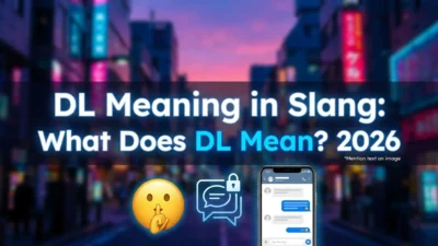 DL Meaning in Slang
