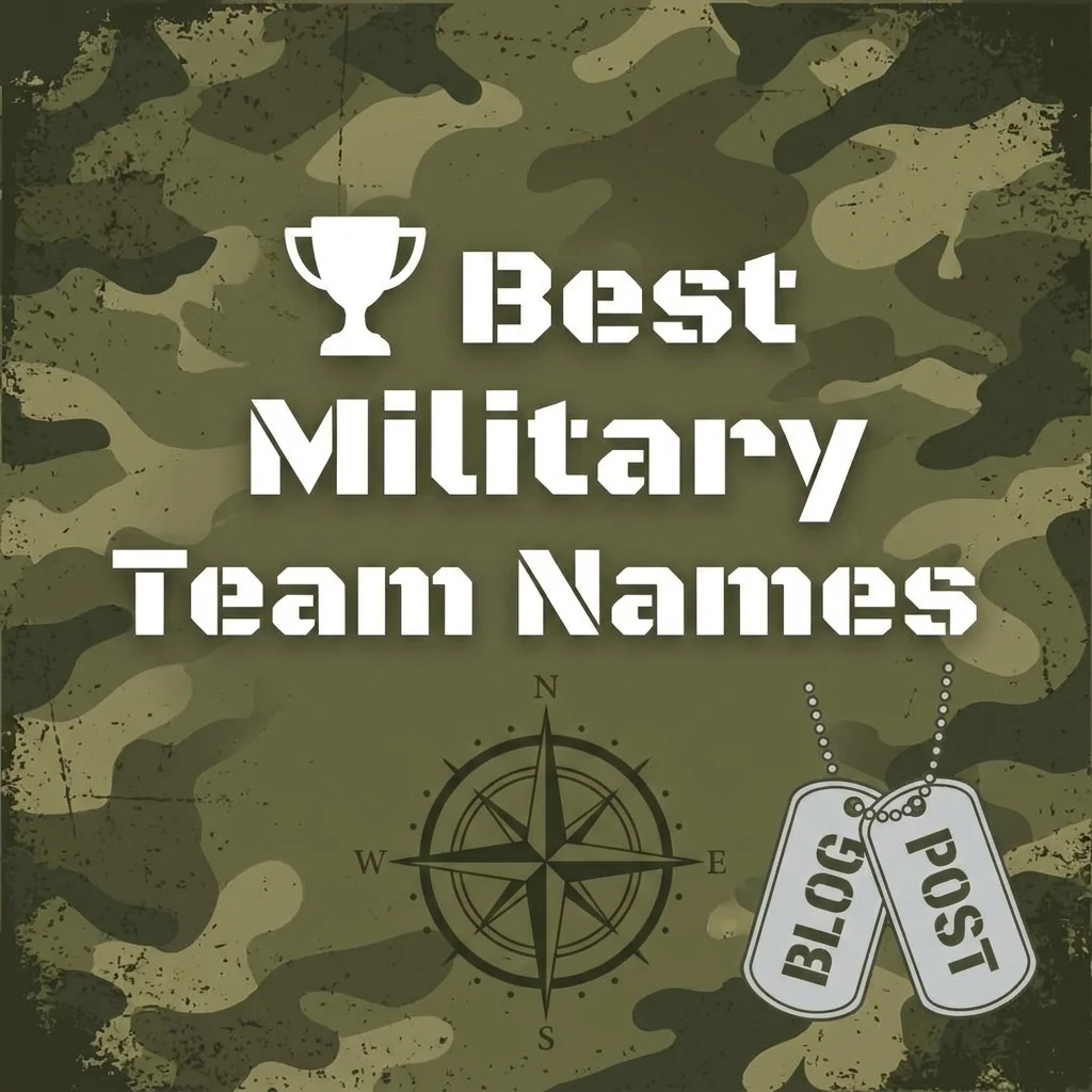 ๐ Best Military Team Names