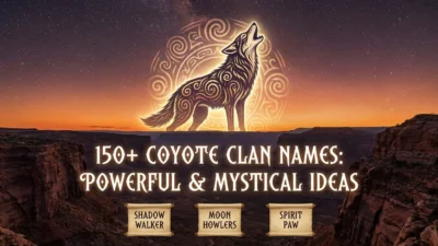 Coyote Clan Names
