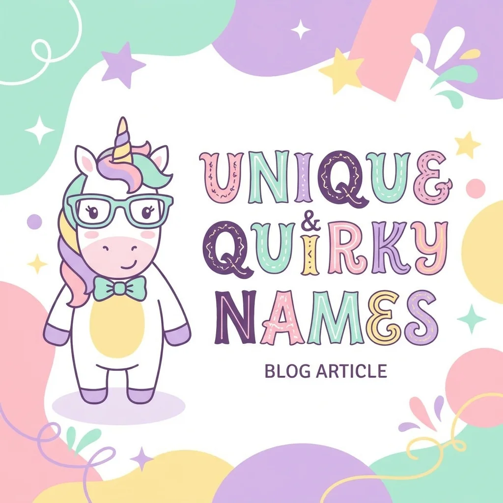 🦄 Unique & Quirky Names