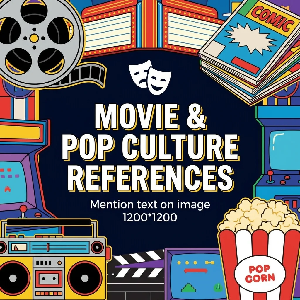 Movie and pop culture reference team names inspired by famous films and iconic characters
