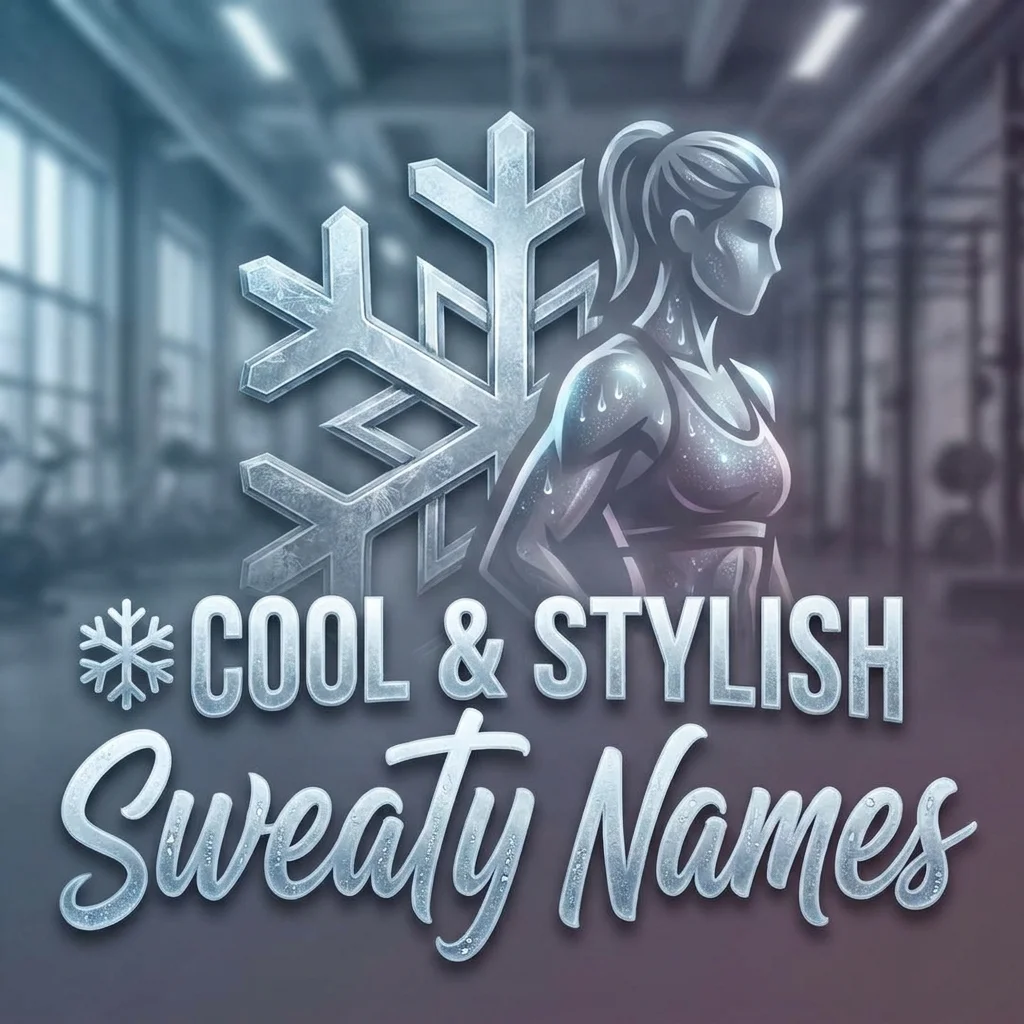 Cool and stylish sweaty names featuring icy, powerful, competitive, and unique gaming username ideas
