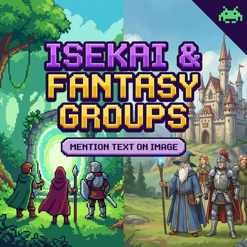 Isekai and fantasy group names with magical, anime, and adventure-inspired ideas