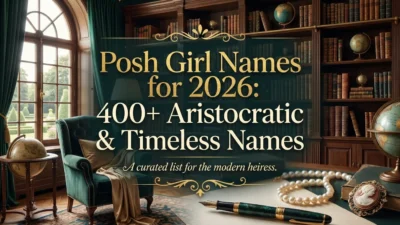 Posh girl names for 2026 featuring 400+ aristocratic, elegant, and timeless name ideas