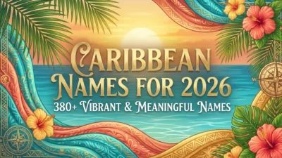 Caribbean names for 2026 featuring 380+ vibrant, meaningful, unique, and culturally inspired name ideas