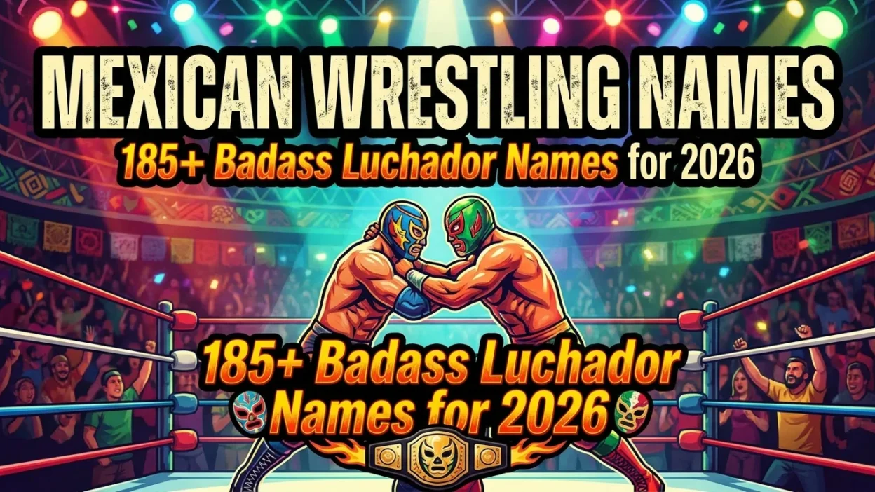 Mexican wrestling names with 185+ badass luchador name ideas for 2026