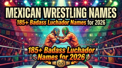 Mexican wrestling names with 185+ badass luchador name ideas for 2026