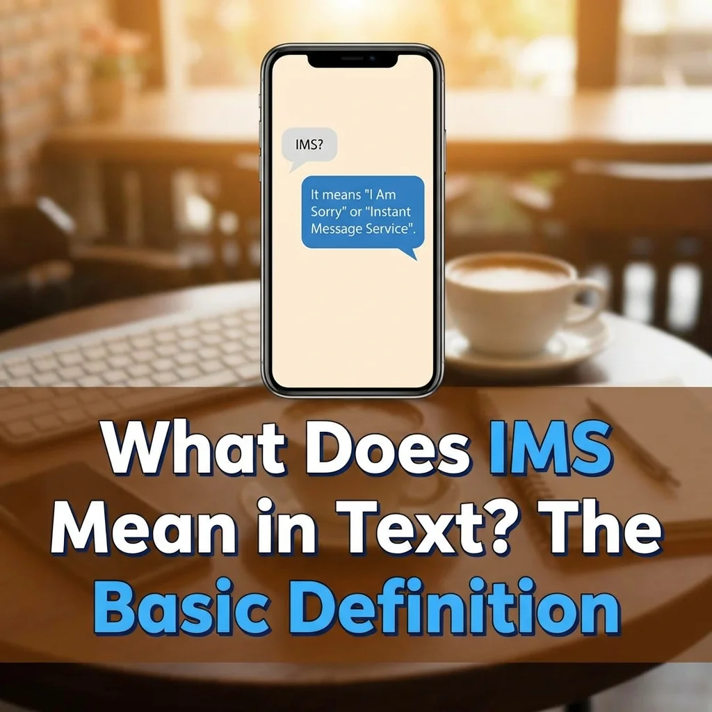 What does IMS mean in text? Learn the basic definition and meaning of IMS in texting