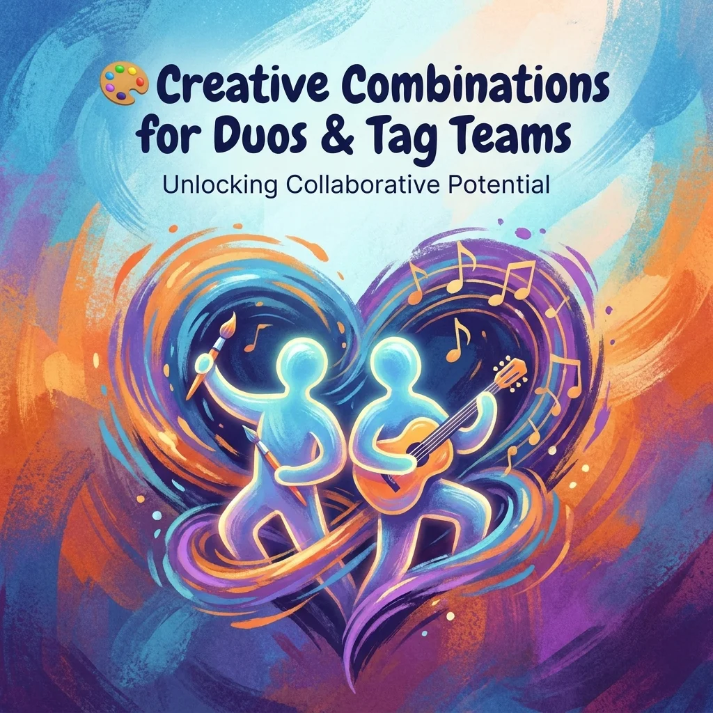 Creative duo and tag team name combinations for unique, fun, and memorable partnerships