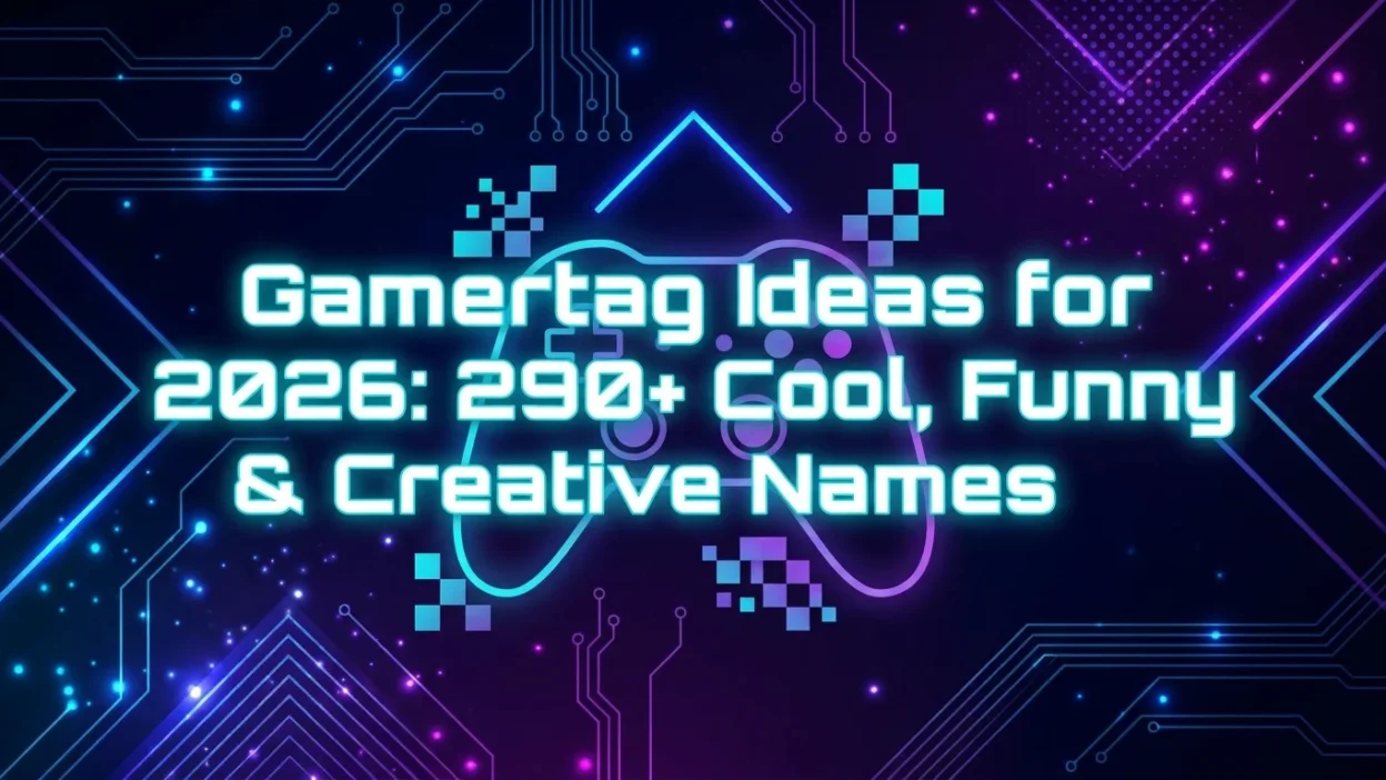 Gamertag ideas for 2026 featuring 290+ cool, funny, creative, unique, and memorable gaming names