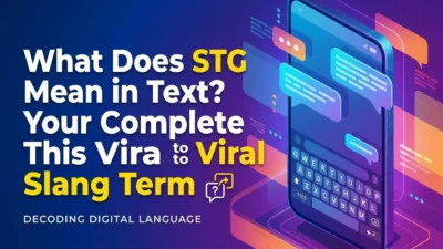 What does STG mean in text? Guide explaining the viral slang term and its common meaning