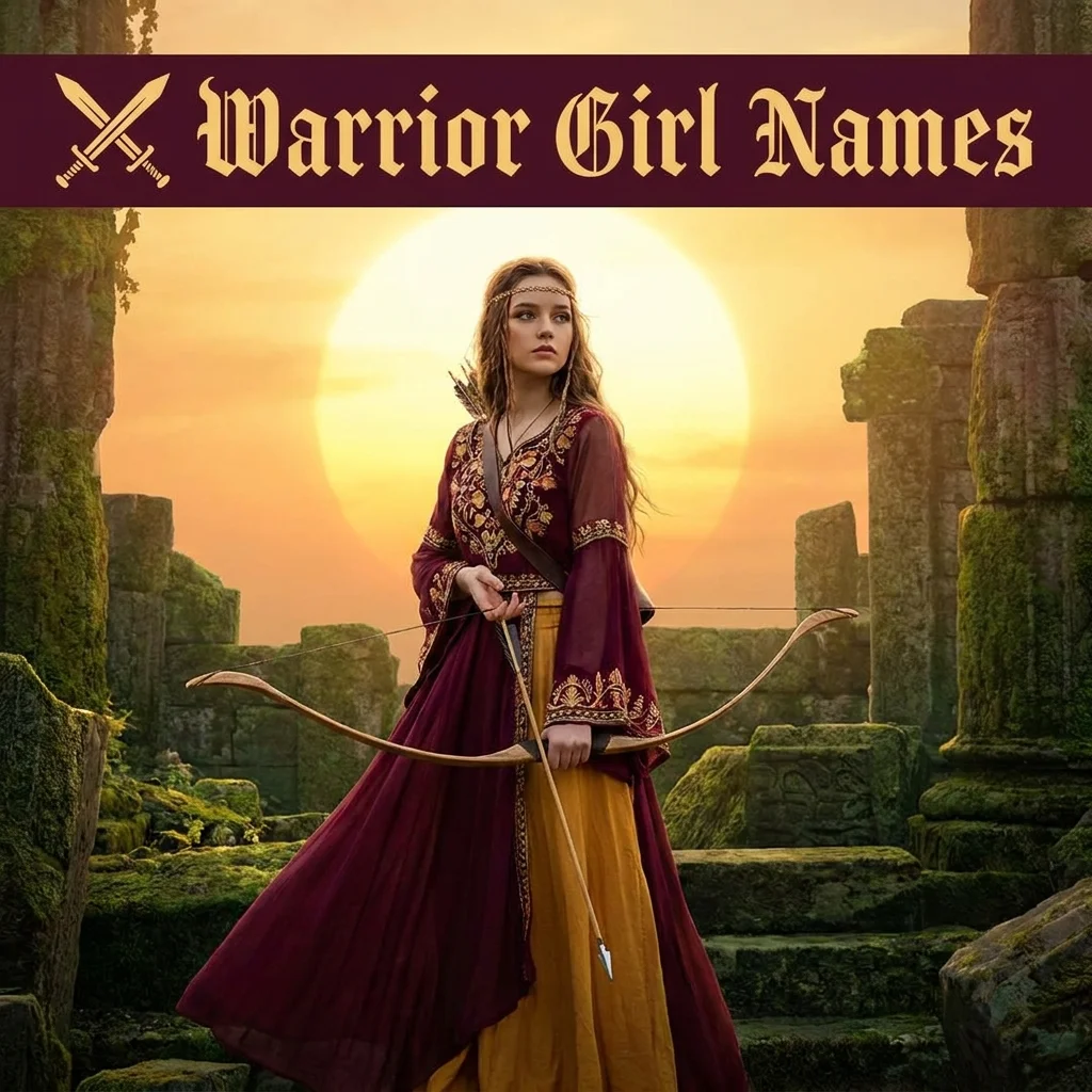 Celebrate strength and courage with fierce warrior girl names made for bold, fearless personalities.
