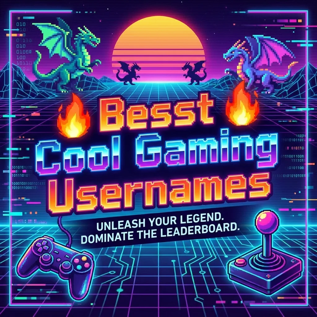๐ฅ Best Cool Gaming Usernames
