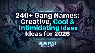 Gang Names