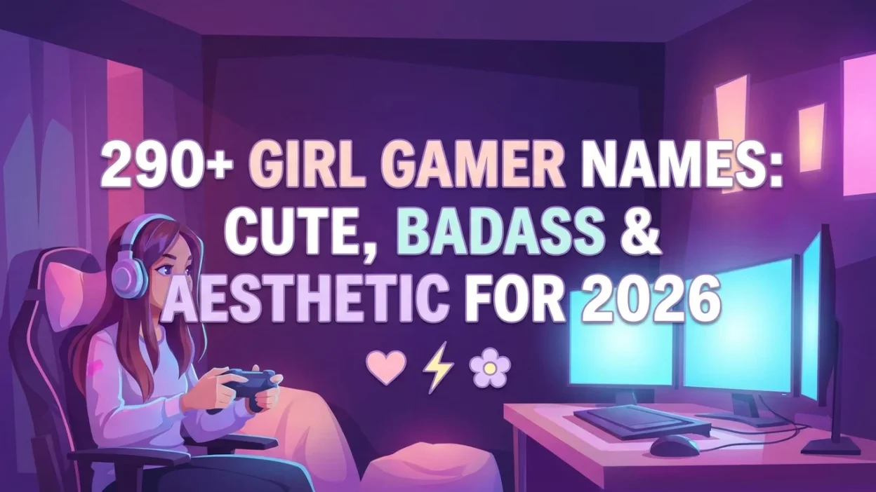Girl Gamer Names