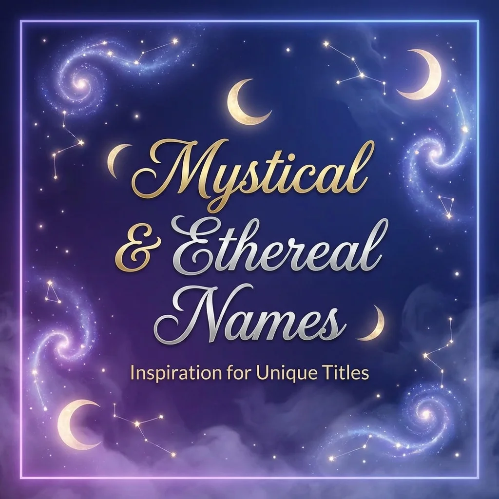 🌙 Mystical & Ethereal Names