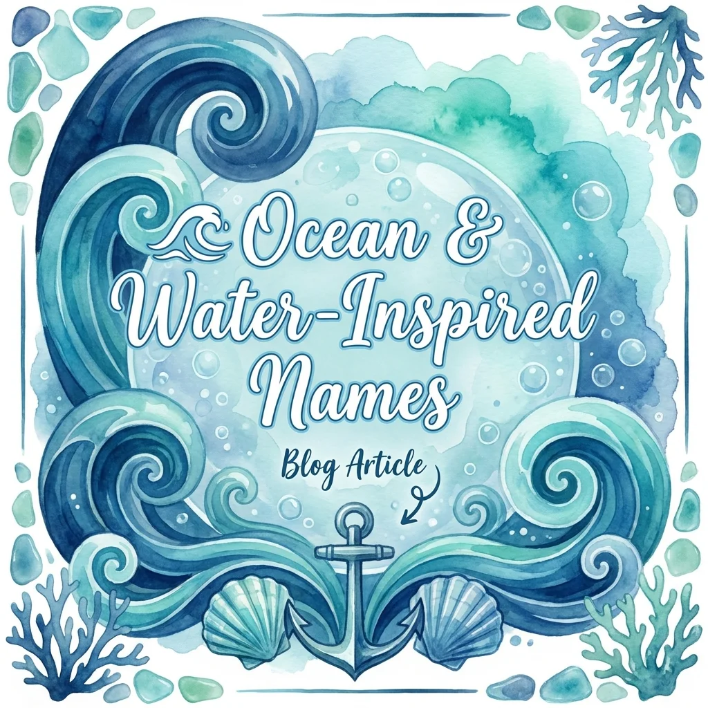 🌊 Ocean & Water-Inspired Names