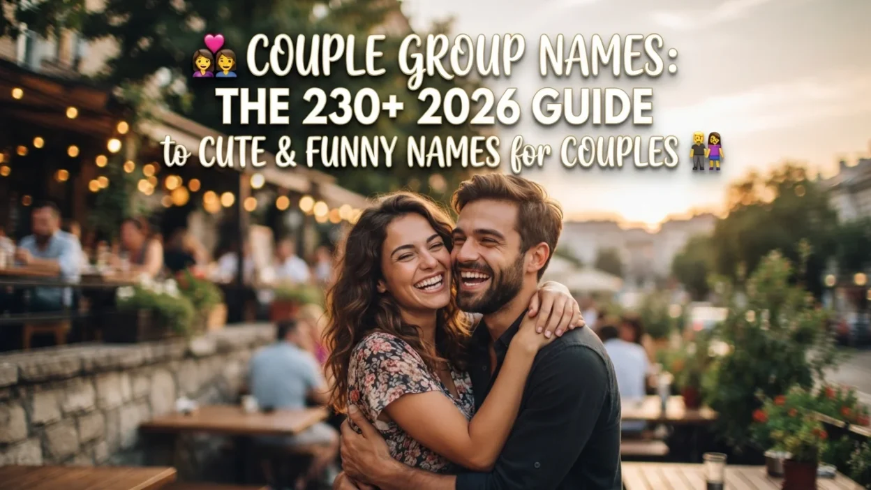 Couple group names with 230+ cute and funny ideas for 2026