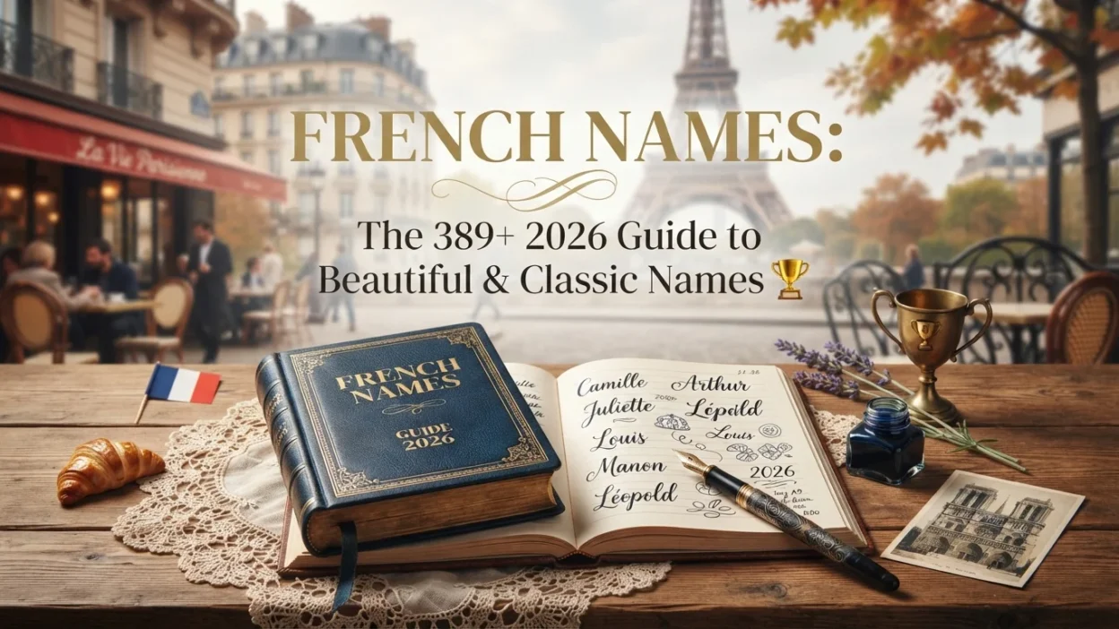 389+ French names with beautiful, classic, elegant, and meaningful ideas for 2026