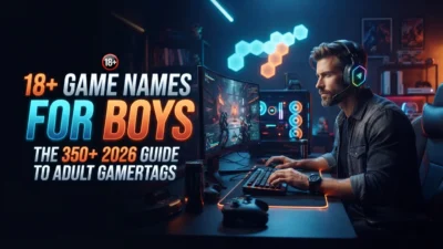 18+ game names for boys with edgy, mature, funny, and creative gamertag ideas for 2026
