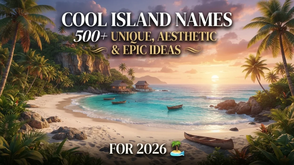 Cool island names with 500+ unique, aesthetic, and epic ideas for 2026