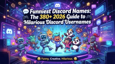 Funniest Discord names with 380+ hilarious username ideas for 2026