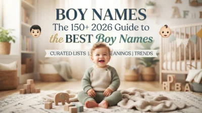 Boy names with 150+ best and popular ideas for 2026