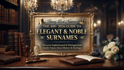Fancy last names with 400+ elegant and noble surname ideas for 2026