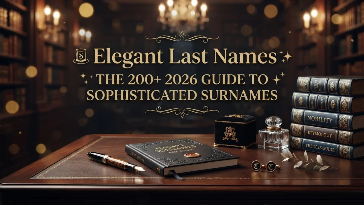Elegant last names with 200+ sophisticated surname ideas for 2026