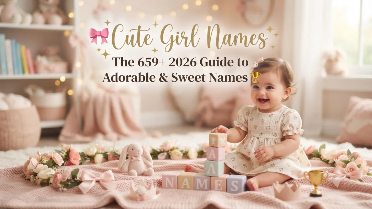 Explore 659+ cute girl names featuring adorable, sweet, charming, unique, modern, and beautiful ideas for babies, characters, usernames, and creative projects.