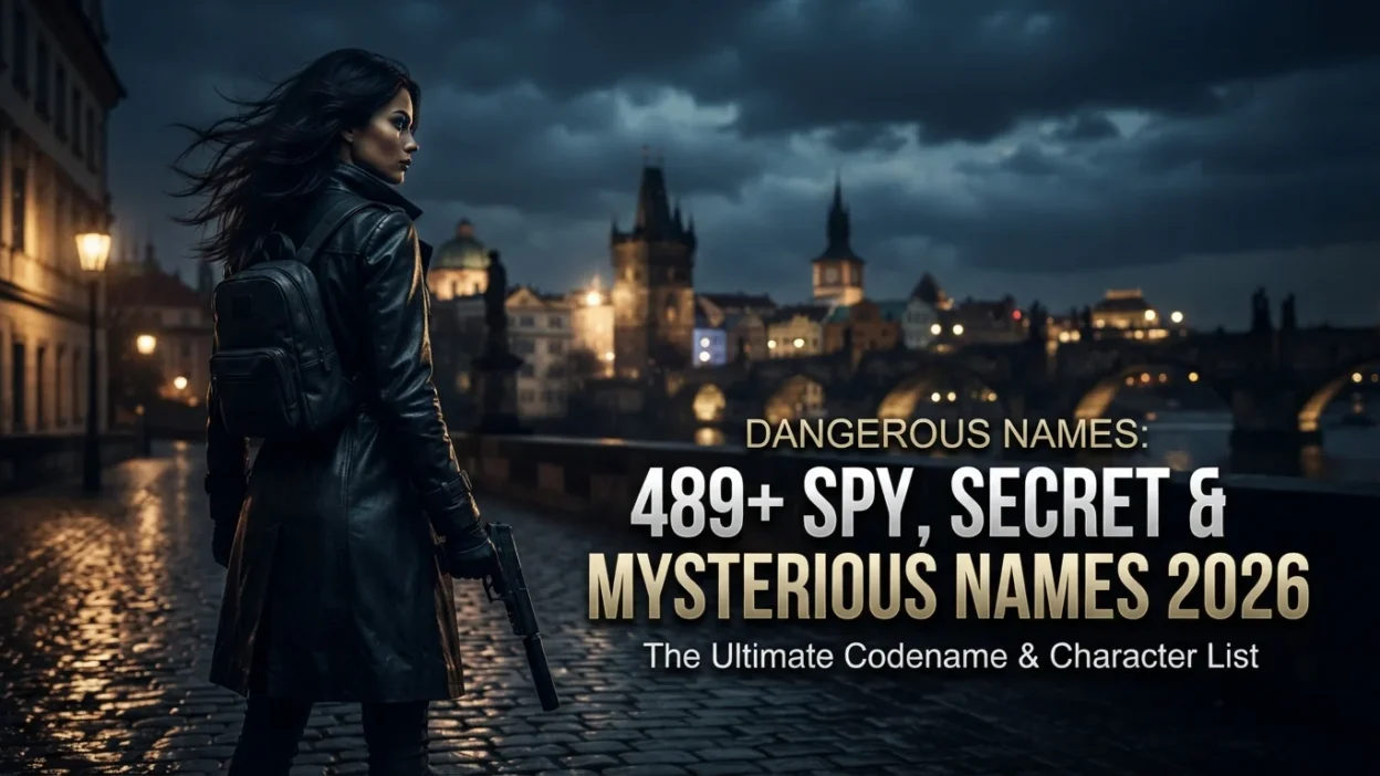 489+ dangerous names with spy, secret, mysterious, and covert ideas for 2026