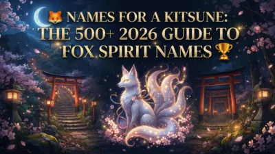 500+ names for a kitsune with mystical, Japanese-inspired, and fox spirit name ideas for 2026