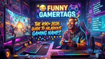 Funny gamertags with 490+ hilarious gaming name ideas for 2026