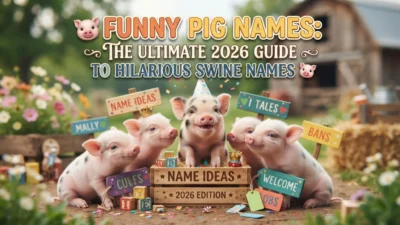 Funny pig names with hilarious swine name ideas for 2026