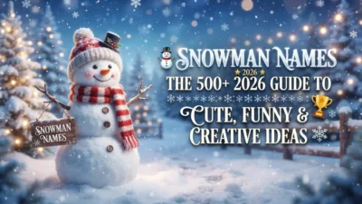 Snowman names with 500+ cute, funny, and creative ideas for 2026